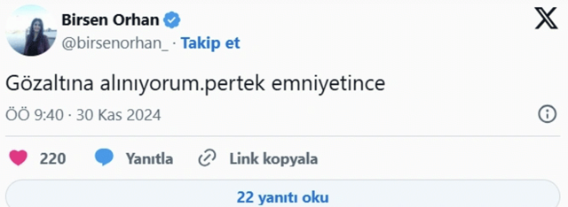 Tunceli Belediye Eşbaşkanı Birsen Orhan gözaltına alındı - Resim: 0