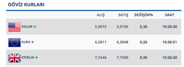 18 aralık dolar kuru