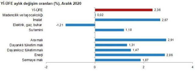 2020 Aralık ayı enflasyon rakamları açıklandı! Enflasyon memur ve emekli zammını belirledi - Resim: 7