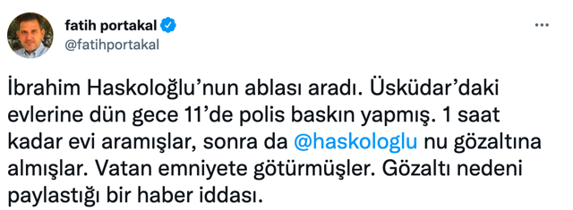Gazeteci İbrahim Haskoloğlu gözaltında Cumhurbaşkanı Erdoğan ve Hakan Fidan'ın kimlik bilgileri çalındı demişti - Resim: 0