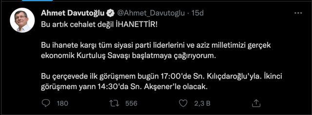 Muhalefet dolardaki yükselişe 'ihanet' dedi! Ahmet Davutoğlu ve Muharrem İnce topa tuttu - Resim: 0