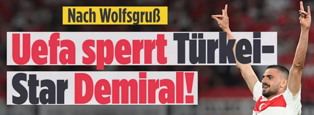 Almanlar'dan 'Merih Demiral' operasyonu! '2 maç men...' - Resim: 0