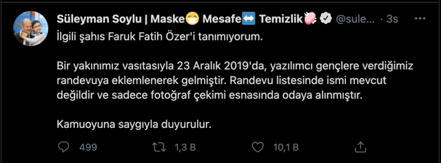 İçişleri Bakanı Süleyman Soylu’dan Thodex'in kurucusu Faruk Fatih Özer açıklaması - Resim: 0