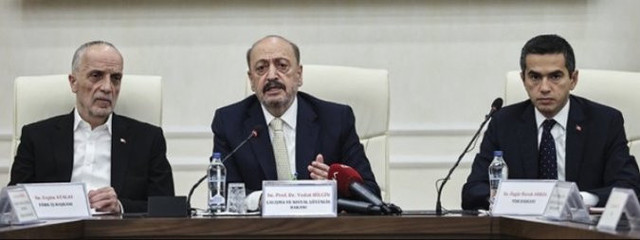 Beştepe'de asgari ücret zirvesi! Cumhurbaşkanı Erdoğan, Bakan Bilgin'i kabul etti - Resim: 2