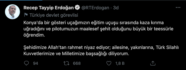Konya'da Türk Yıldızlarından askeri gösteri uçağı düştü! Pilot şehit oldu - Resim: 1