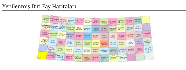 Deprem risk sorgulama fay hattı nereden geçiyor AFAD 2019 - Resim: 1