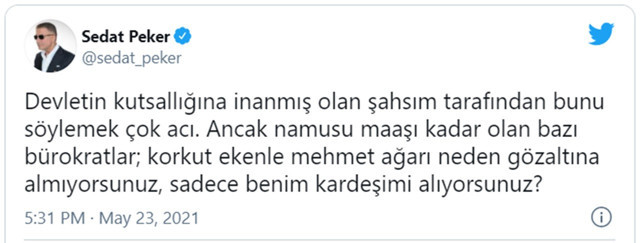 Sedat Peker'in kardeşi Atilla Peker gözaltına alındı! Videolarla ilgisi var mı? - Resim: 1