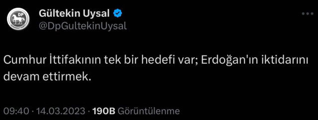 Gültekin Uysal'dan beyin yakan paylaşım! Yorum yağdı apar topar sildi - Resim: 0