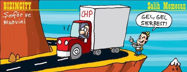 Batum karikatürleri böyle malzeme oldu! - Resim: 1