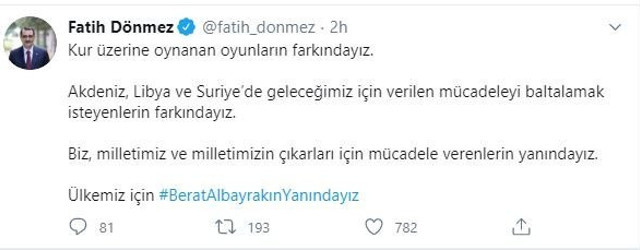 Türkiye'ye operasyon mu çekiliyor? Berat Albayrak TT oldu tüm kabine destek verdi - Resim: 8