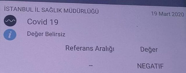 Ender Saraç'ın koronavirüs test sonuçları çıktı! - Resim: 0