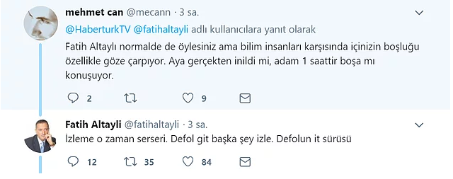 Fatih Altaylı Teke Tek Bilim'de Ay'a yolculuğu işledi twitter çalkalandı - Resim: 0