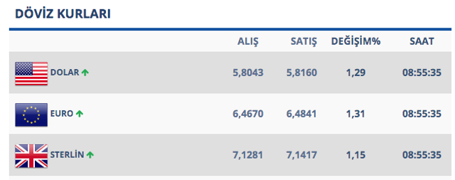 Gece 6,38'e fırlayan dolar/TL'de sert düşüş - Resim: 0