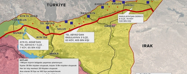 TSK Suriye'de bu haritayı oluşturacak! İşte hedef olarak işaretlenen ilk yer - Resim: 1