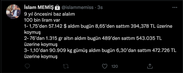 İslam Memiş tüyoyu verdi! Dolar yükselmeye devam edecek ama siz altın ve gümüş alın - Resim: 0