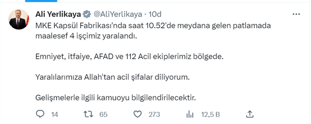 Ankara'da patlama oldu! Kayaş'taki MKE fabrikasında patlama yaralılar var - Resim: 0