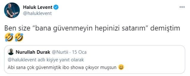 Haluk Levent İbo Show'a katılınca tepki çekti 'Bana güvenmeyin demiştim' dedi - Resim: 3