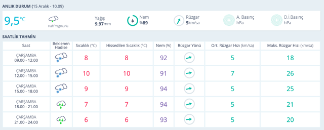 Karabük'te kar başladı başladı meteoroloji saatlik yeni tahmin - Resim: 0