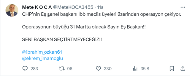 İYİ Parti'den Ekrem İmamoğlu'na: Seni başkan seçtirmeyeceğiz! İbrahim Özkan krizinde 7 kişi ihraç ediliyor... - Resim: 0