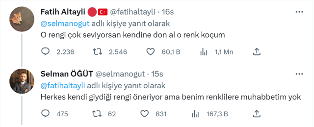 Fatih Altaylı ile Selman Öğüt birbirine girdi! 'mor don' kavgası olay - Resim: 1