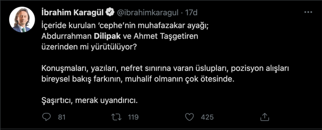 Abdurrahman Dilipak'tan tartışmalı paylaşım! Dilipak'tan AA muhabirine FETÖ kalkanı - Resim: 1