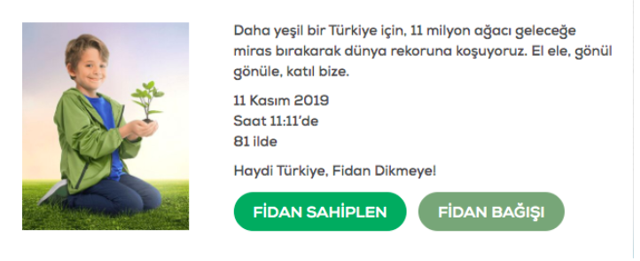Geleceğe Nefes Ol fidan dikme sertifikası nasıl alınır sorgulama - Resim: 1