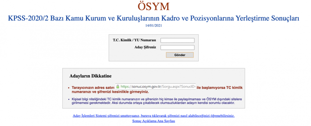KPSS yerleştirme sonuçları açıklandı! Tıkla sonucunu gör - Resim: 0