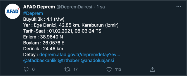 İzmir'de üst üste korkutan depremler! İzmir 5.2 şiddetinde sallandı - Resim: 0