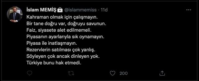 İslam Memiş'ten bomba iddia! Ekonomi yönetimine yeni isimler mi geliyor? - Resim: 0