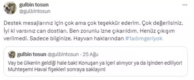 Gülbin Tosun kovulmanın eşiğinde! Mansur Yavaş'la ilgili paylaşımı sonrası zorunlu izne çıkarıldı - Resim: 2