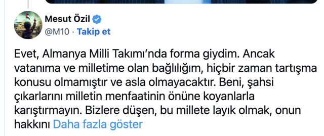 'Boykot' gerilimi! Mesut Özil'den Ali Mahir Başarır'a okkalı cevap - Resim: 2