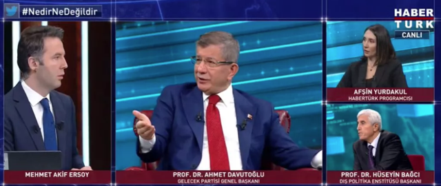 Gelecek Partisi lideri Davutoğlu: Ben istifa etmeseydim Türkiye krize girerdi - Resim: 0
