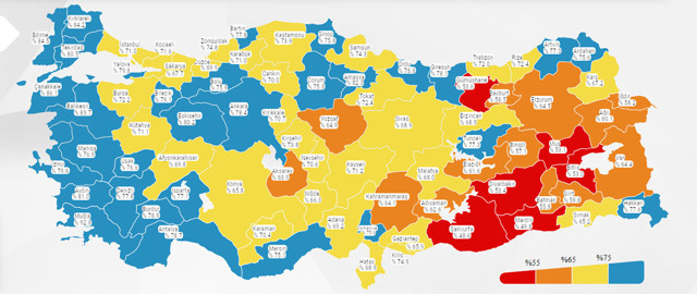 Koronavirüs risk haritasında düşük riskli il sayısı 31'e yükseldi - Resim: 0