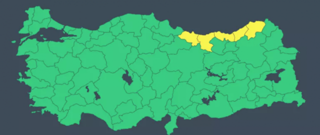 Meteoroloji 'sarı' alarm verdi! Sağanak yağış ve 2 bölgede kar yağışı başlayacak işte kar yağacak yerler - Resim: 1