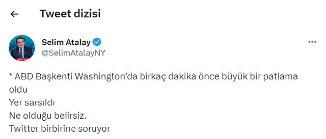 ABD'nin başkenti Washington’da büyük patlama! Ses Beyaz Saray'dan duyuldu, nedeni belli oldu! - Resim: 1