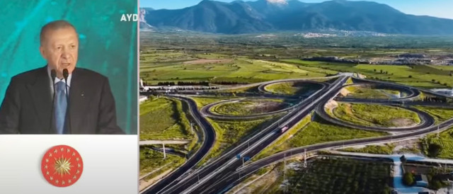Aydın-Denizli Otoyolu açıldı! Cumhurbaşkanı Erdoğan: 2 saati bulan yolculuk süresi 1 saatin altına iniyor - Resim: 0
