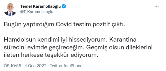 Temel Karamollaoğlu ve Yılmaz Özdil'den kötü haber ikisi de koronavirüse yakalandı! - Resim: 0