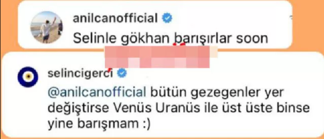 O iddialara son noktayı koydu! Selin Ciğerci'den eski kocası Gökhan Çıra'ya net mesaj: Venüs Uranüs ile üst üste binse yine..." - Resim: 3
