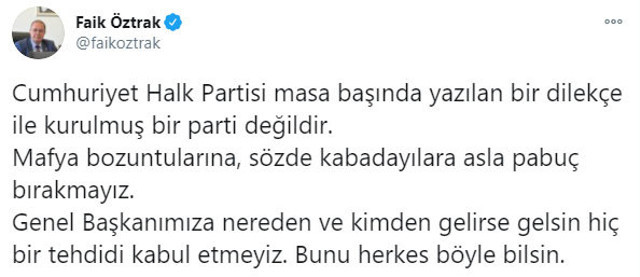 Alaattin Çakıcı'nın Kemal Kılıçdaroğlu'na tehdit mektubu - Resim: 2