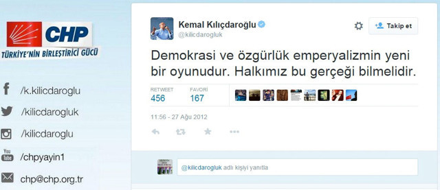 Kemal Kılıçdaroğlu olay tweeti neden 3 yıl sonra sildi bomba iddia - Resim: 0