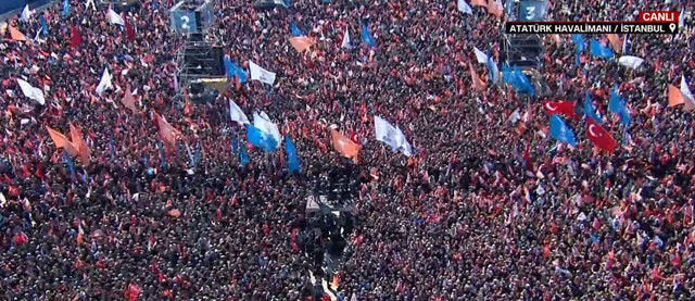 AK Parti'nin Yeniden Büyük İstanbul Mitingi! Cumhurbaşkanı Erdoğan'dan önemli açıklamalar - Resim: 1