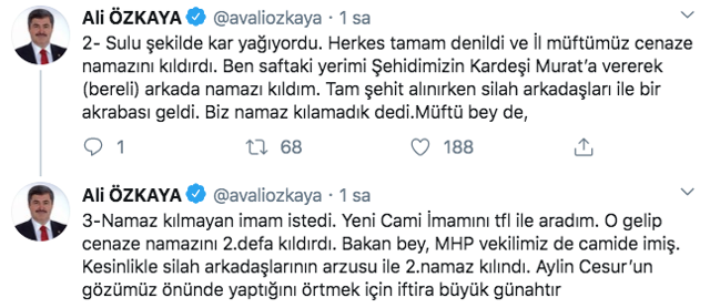 Veysel Eroğlu için şehidin cenaze namazı 2 kez kılındı iddiası! İşin aslı başka - Resim: 4