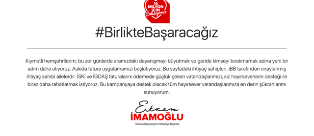 Askıda fatura ödeme başvuru ekranı? İBB Hangi faturaları ödeyecek? - Resim: 0