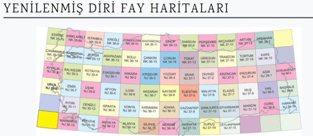MTA yenilenmiş diri fay haritalarını yayınladı! 45 il fay üzerinde - Resim: 0