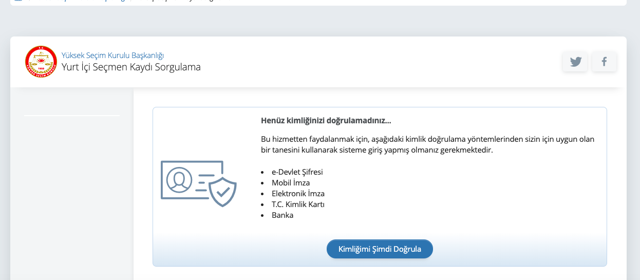 Nerede oy kullanacağım TC ile sandık sorgulama 2019 - Resim: 1