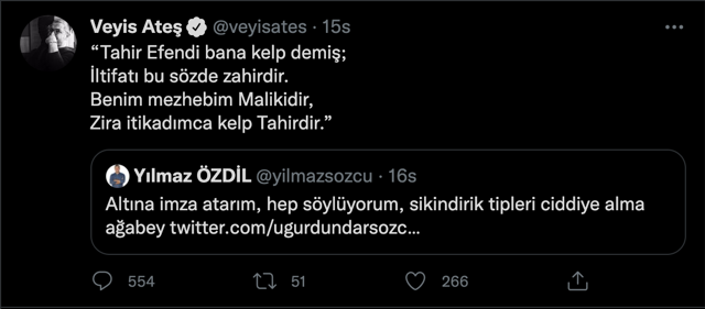 Medyada yeni kavga! Yılmaz Özdil Veyis Ateş'e 'si....dirik' dedi, 'köpek' cevabı aldı - Resim: 2