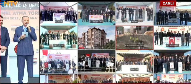 Sosyal konut projesi ilk temel atıldı Erdoğan'dan 2028'e kadar 500 bin konut sözü - Resim: 1