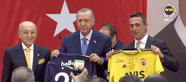 Fenerbahçe'den Cumhurbaşkanı Erdoğan'a 25. yıl beratı - Resim: 1