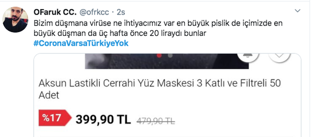 Coronavirüsü N95 maskesi fiyatları fırladı! Yüzde 1487 zam mı olur bu harita korkuttu - Resim: 3