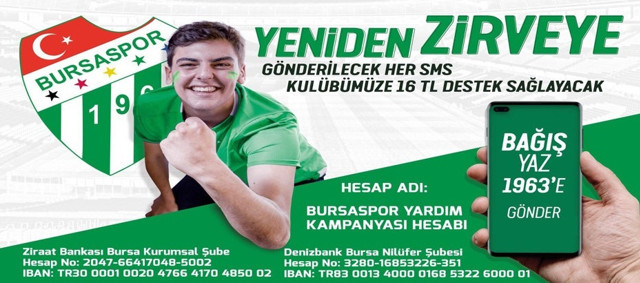Bursaspor'dan SMS kampanyası - Resim: 0